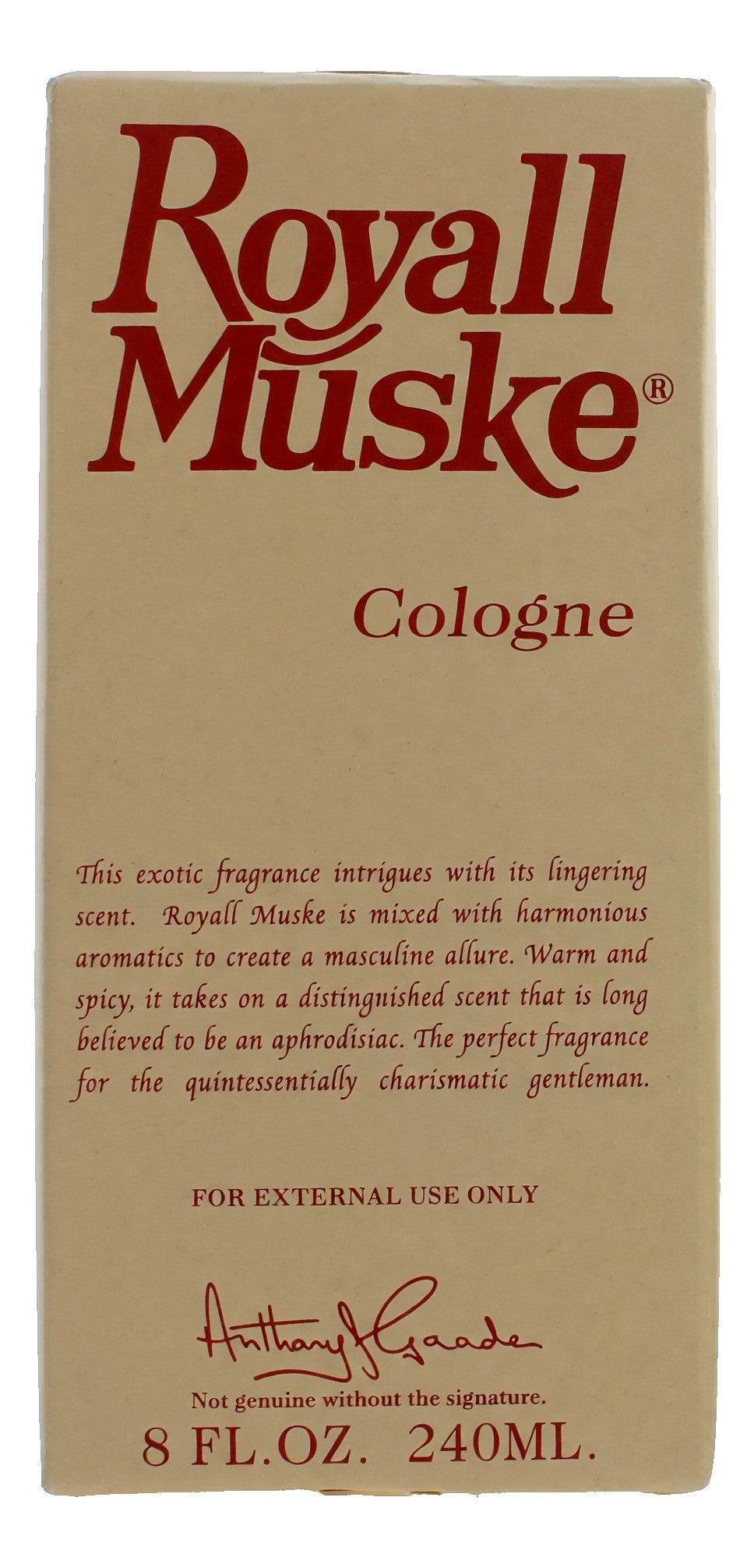 Royall Muske by Royall Fragrances, 8 oz Cologne for Men