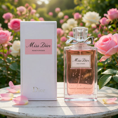 Miss Dior Rose N' Roses by Christian Dior, 3.4 oz EDT Spray for Women