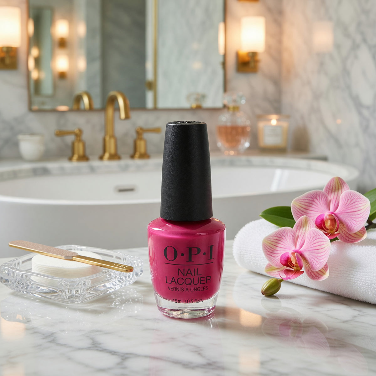 OPI Nail Lacquer by OPI, 0.5 oz Nail Polish - Miami Beet - Miami Beet