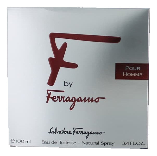 F by Salvatore Ferragamo, 3.4 oz EDT Spray for Men