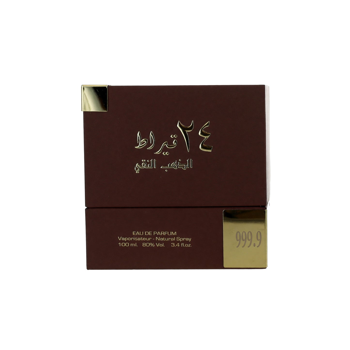 24 Carat Pure Gold by Lattafa, 3.4 oz EDP Spray for Unisex