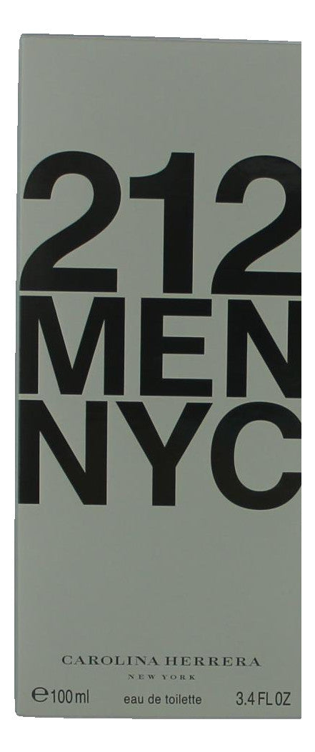 212 by Carolina Herrera, 3.4 oz EDT Spray for Men