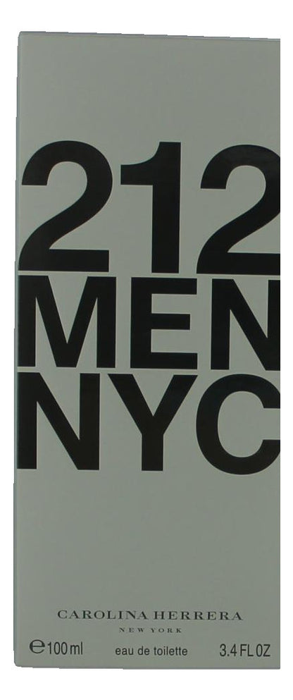 212 by Carolina Herrera, 3.4 oz EDT Spray for Men