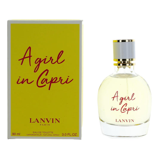 A Girl in Capri by Lanvin, 3 oz EDT Spray for Women