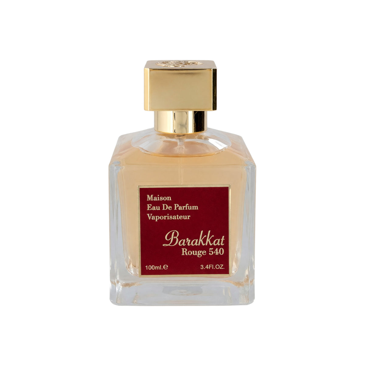 Barakkat Rouge 540 by Fragrance World, 3.4 oz EDP Spray for Unisex