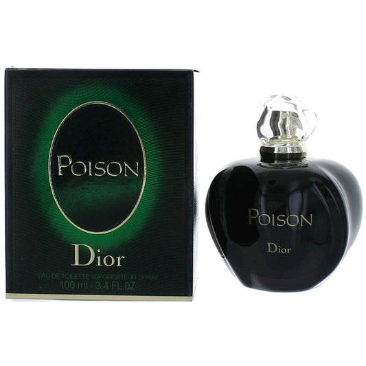 Poison by Christian Dior, 3.4 oz EDT Spray for Women