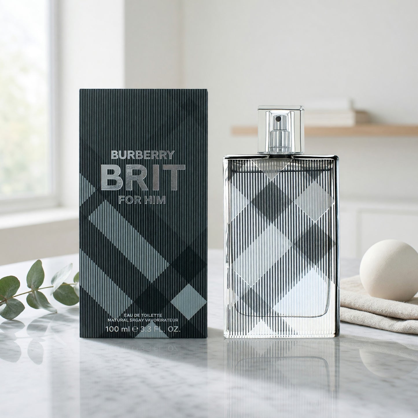Brit by Burberry, 3.3 oz EDT Spray for Men