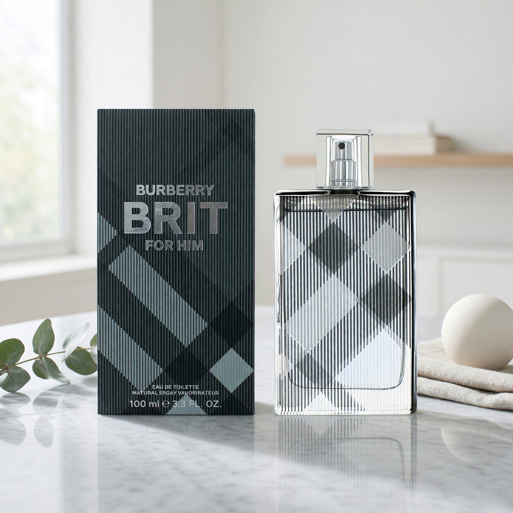 Brit by Burberry, 3.3 oz EDT Spray for Men