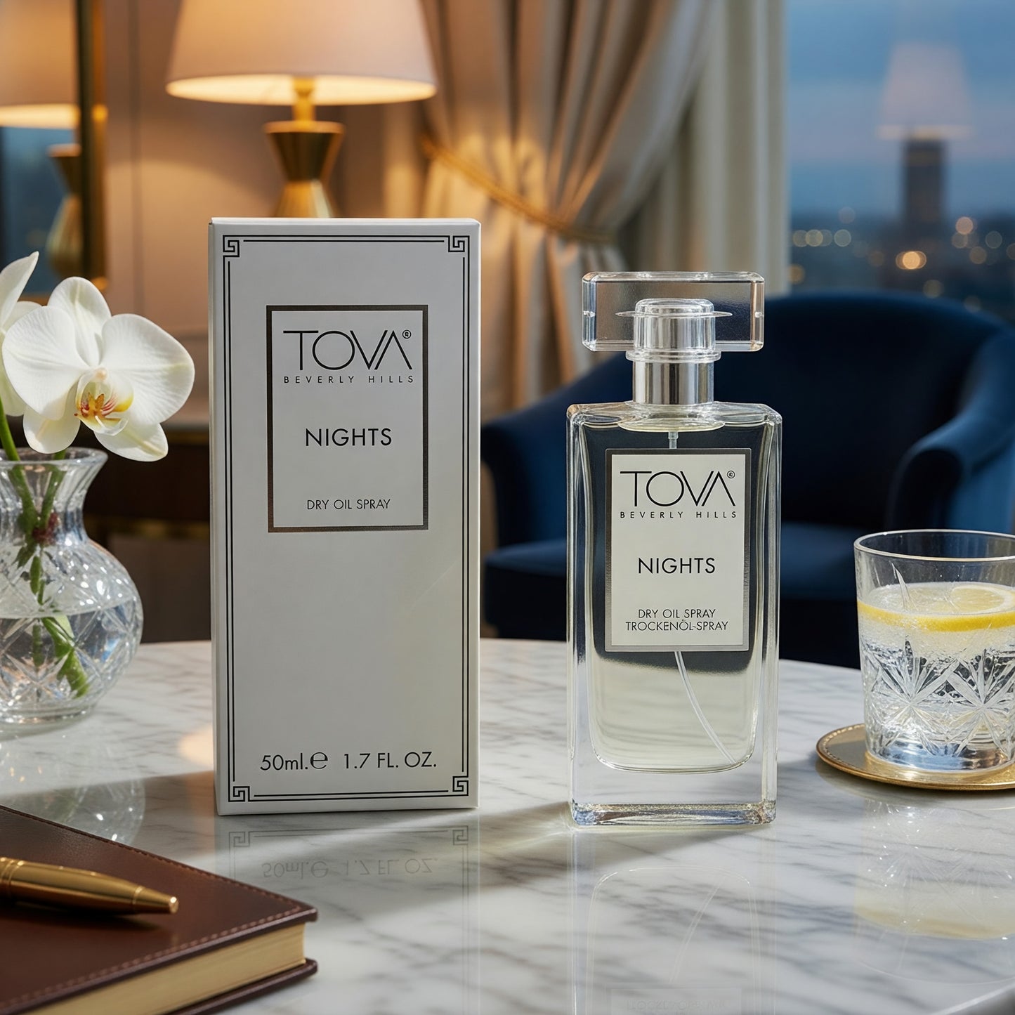 Tova Nights by Tova, 1.7 oz Dry Oil Spray for Women