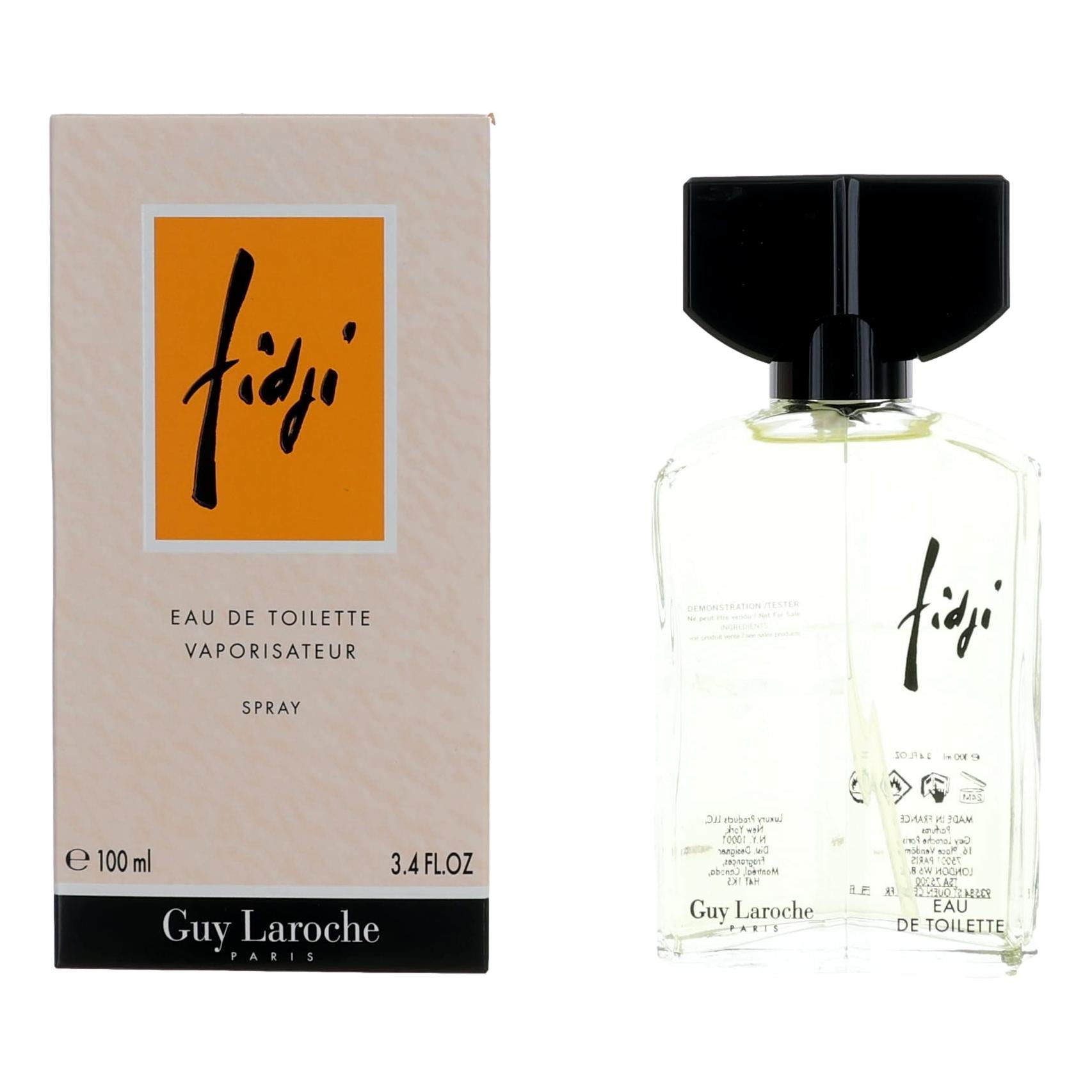 Fidji by Guy Laroche, 3.4 oz EDT Spray for Women Tester