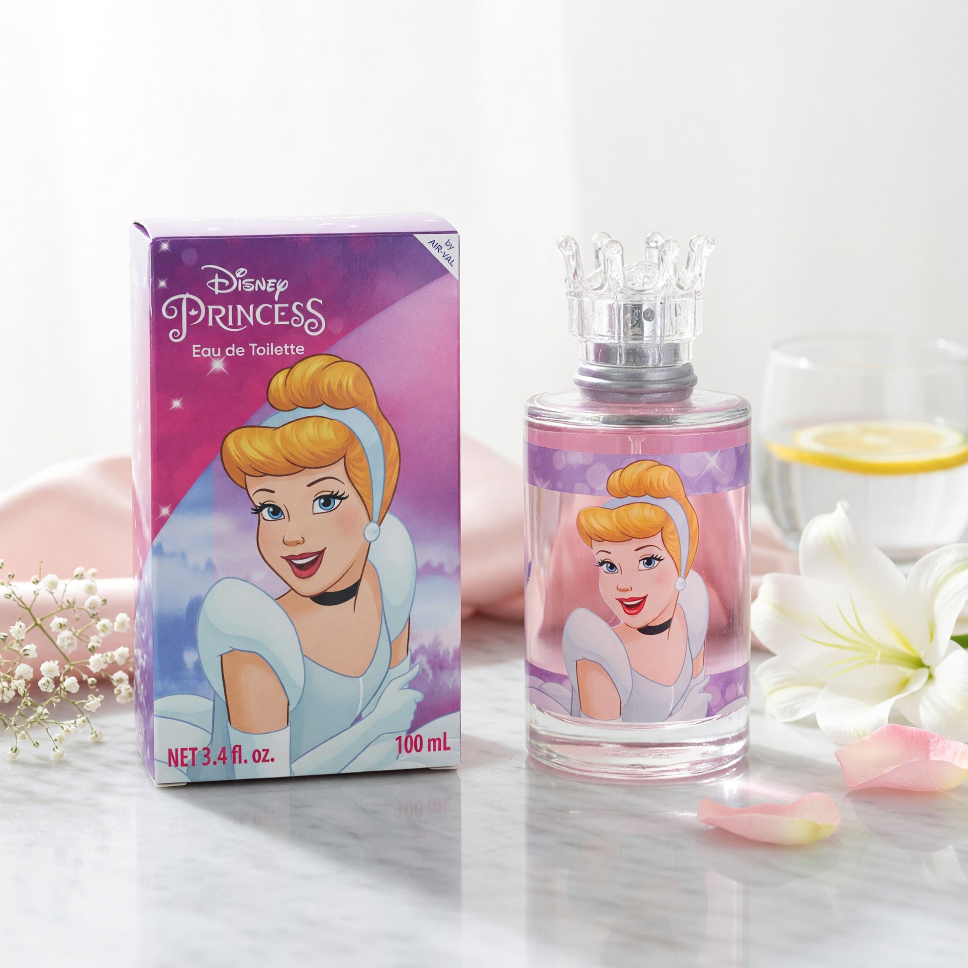 Disney Cinderella by Disney Princess, 3.4 oz EDT Spray for Women