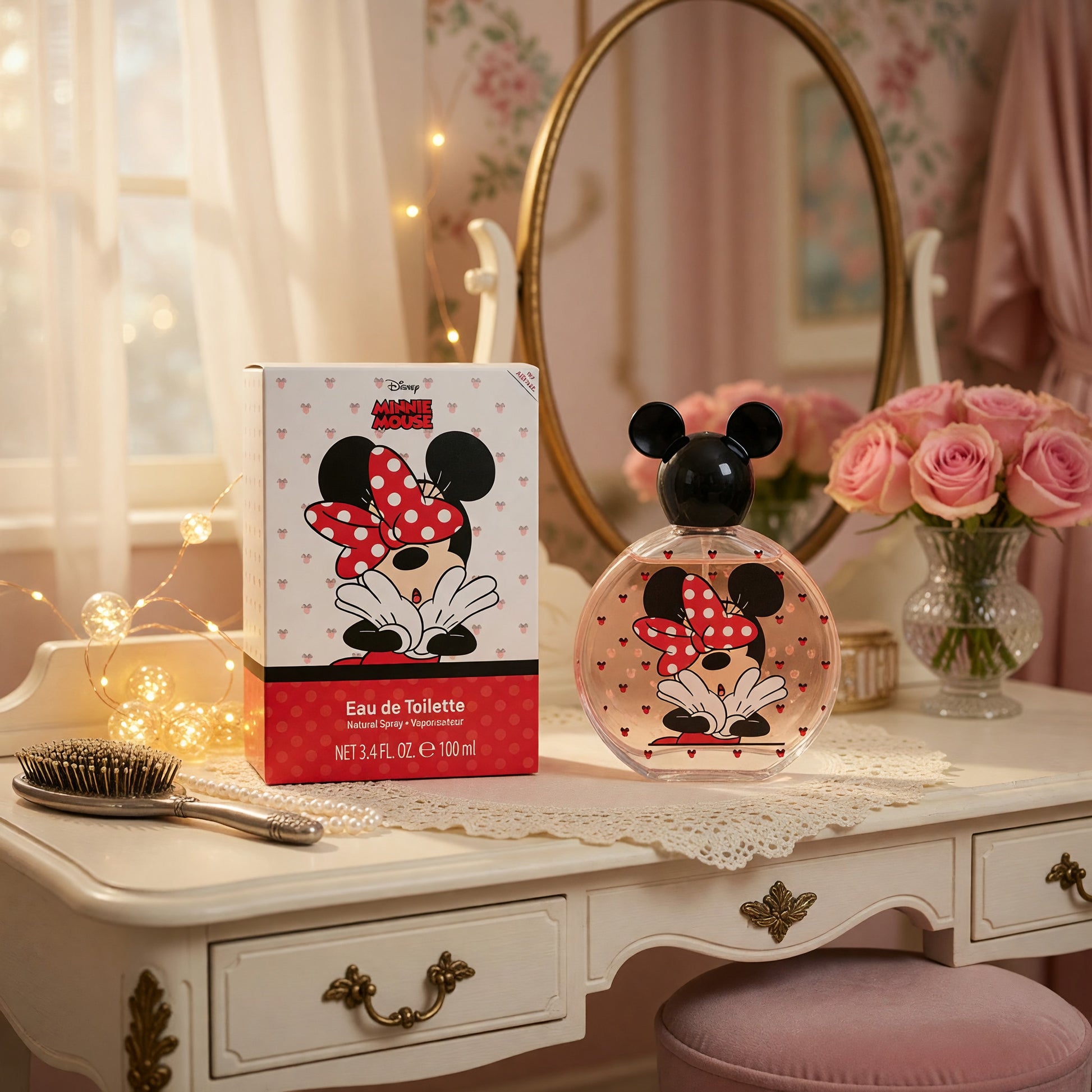 Minnie Mouse by Disney, 3.4 oz EDT Spray for Girls