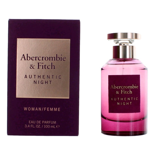 Authentic Night by Abercrombie & Fitch, 3.4 oz EDP Spray for Women