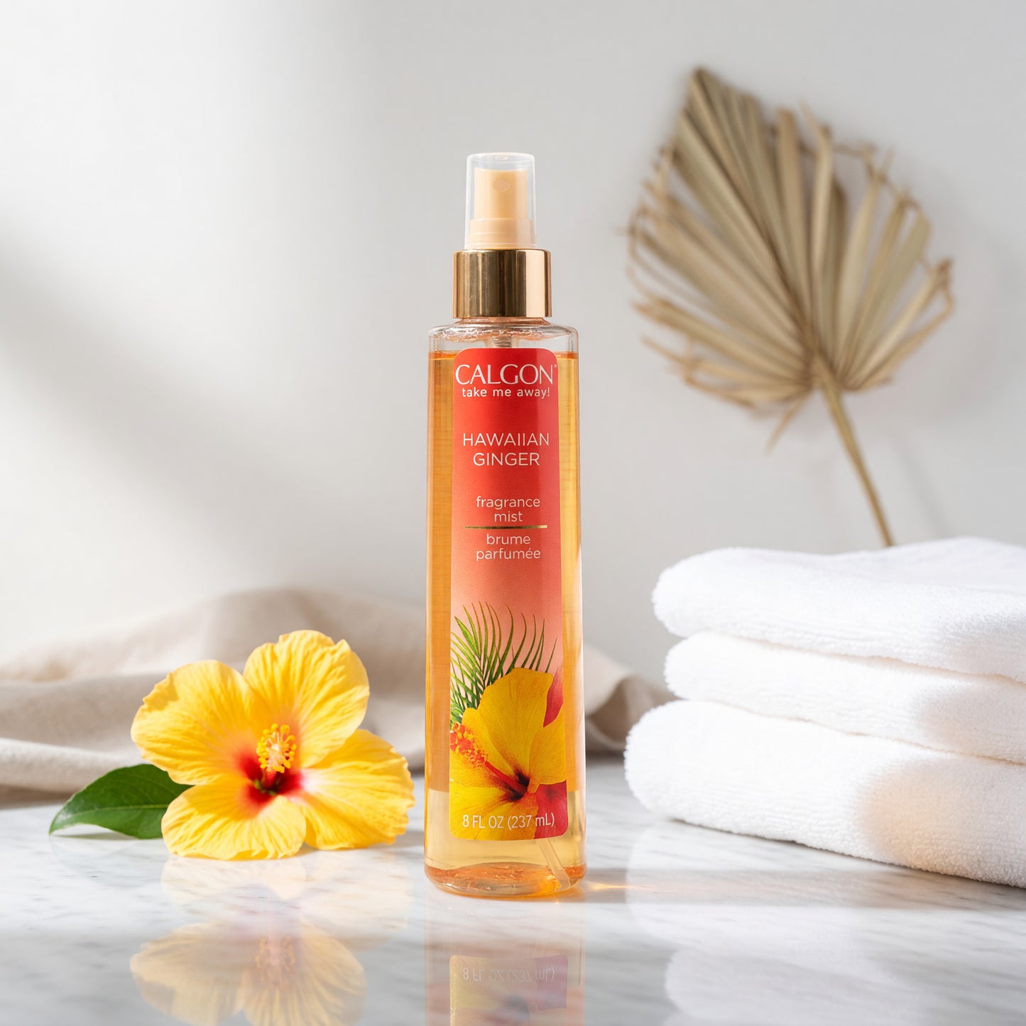 Calgon Hawaiian Ginger by Calgon, 8 oz Fragrance Body Mist for Women