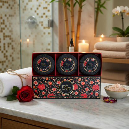 Maja by Maja, 3 Maja Soaps 4.9 oz Each for Women in Gift Box