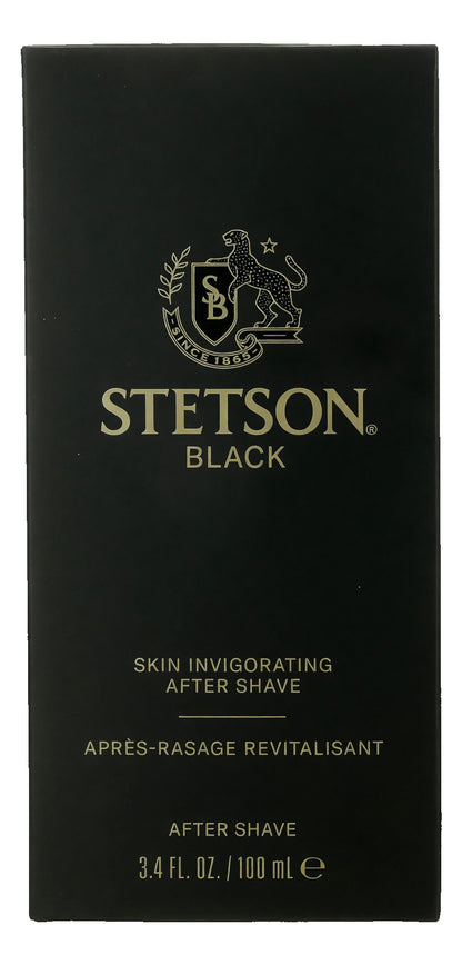 Stetson Black by Coty, 3.4oz Skin Invigorating After Shave Splash men