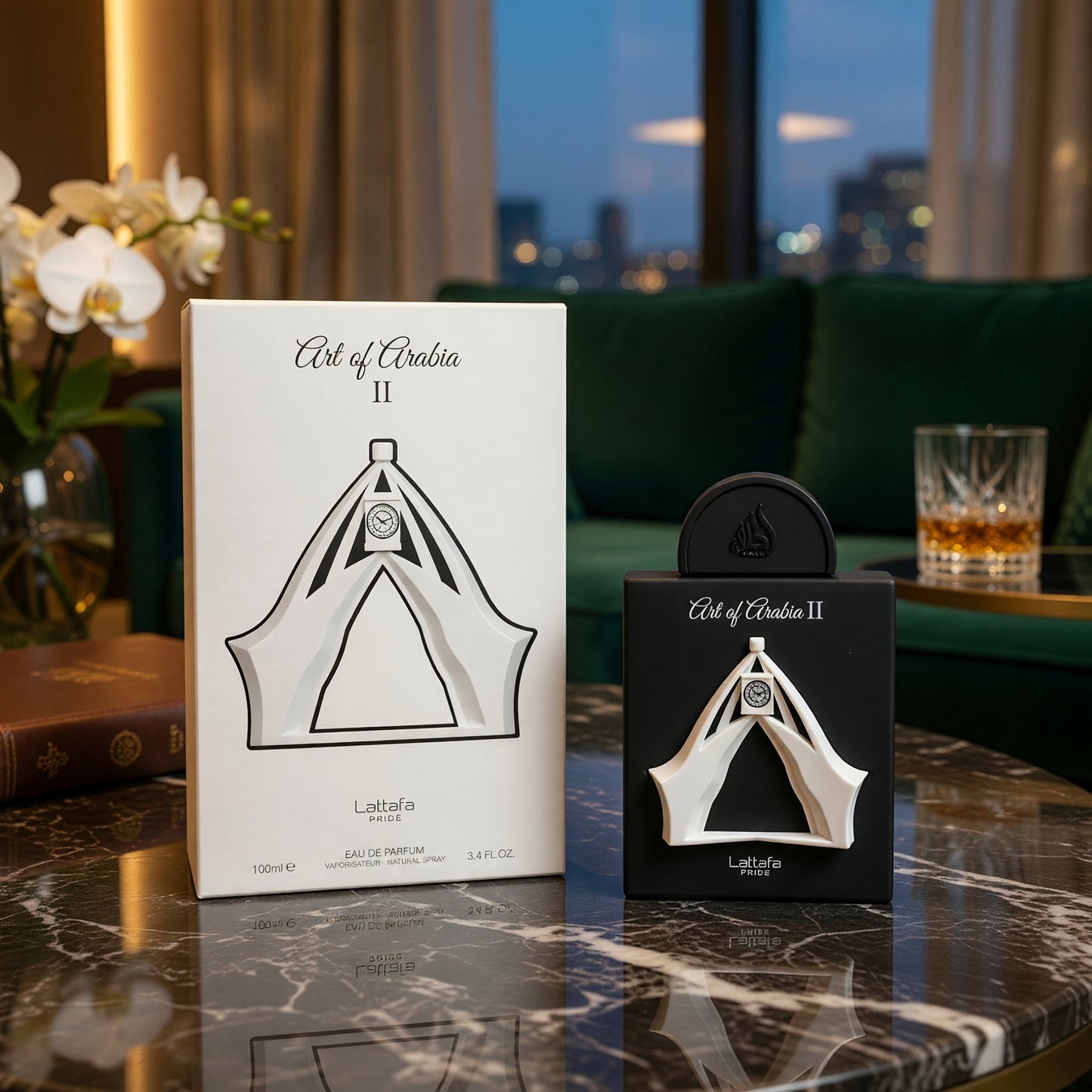 Pride Art Of Arabia II by Lattafa, 3.4 oz EDP Spray for Unisex