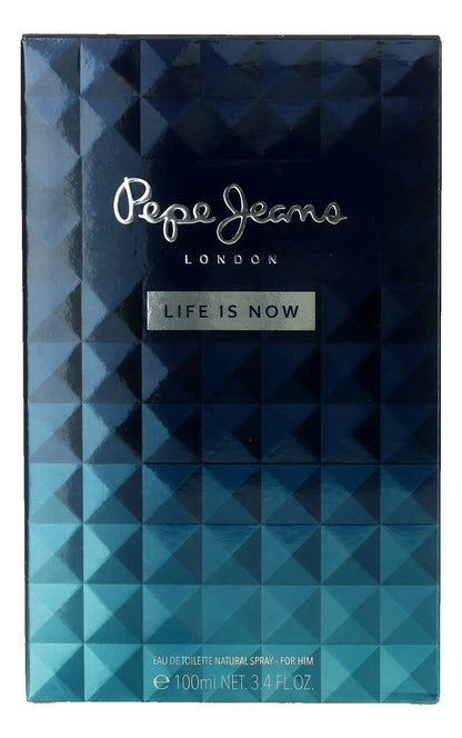 Life is Now by Pepe Jeans London, 3.4 oz EDT Spray for Men