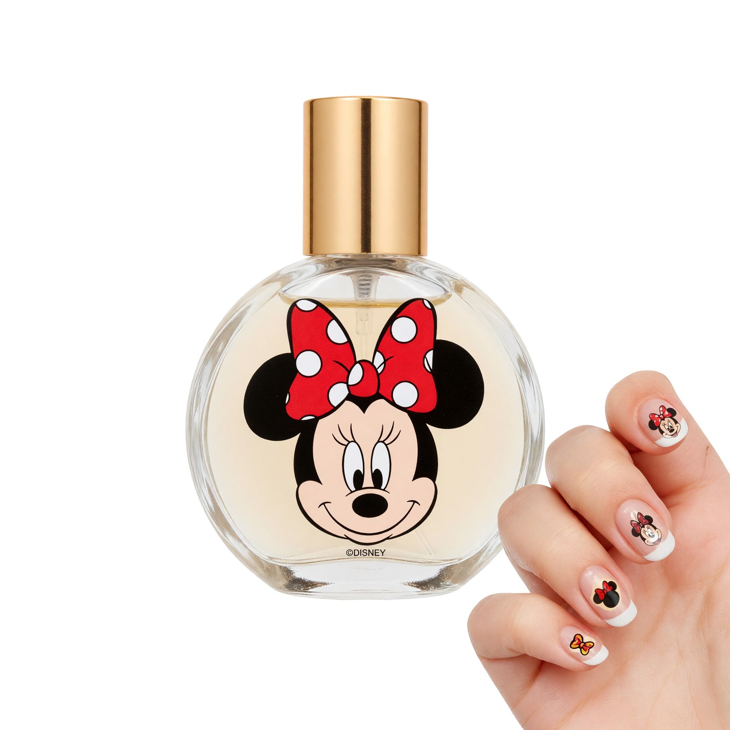 Minnie Mouse Nail Art Set by Disney, 66 Piece Set for Kids