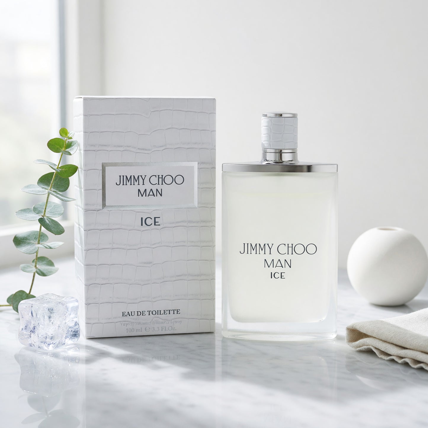 Jimmy Choo Man Ice by Jimmy Choo, 3.3 oz EDT Spray for Men