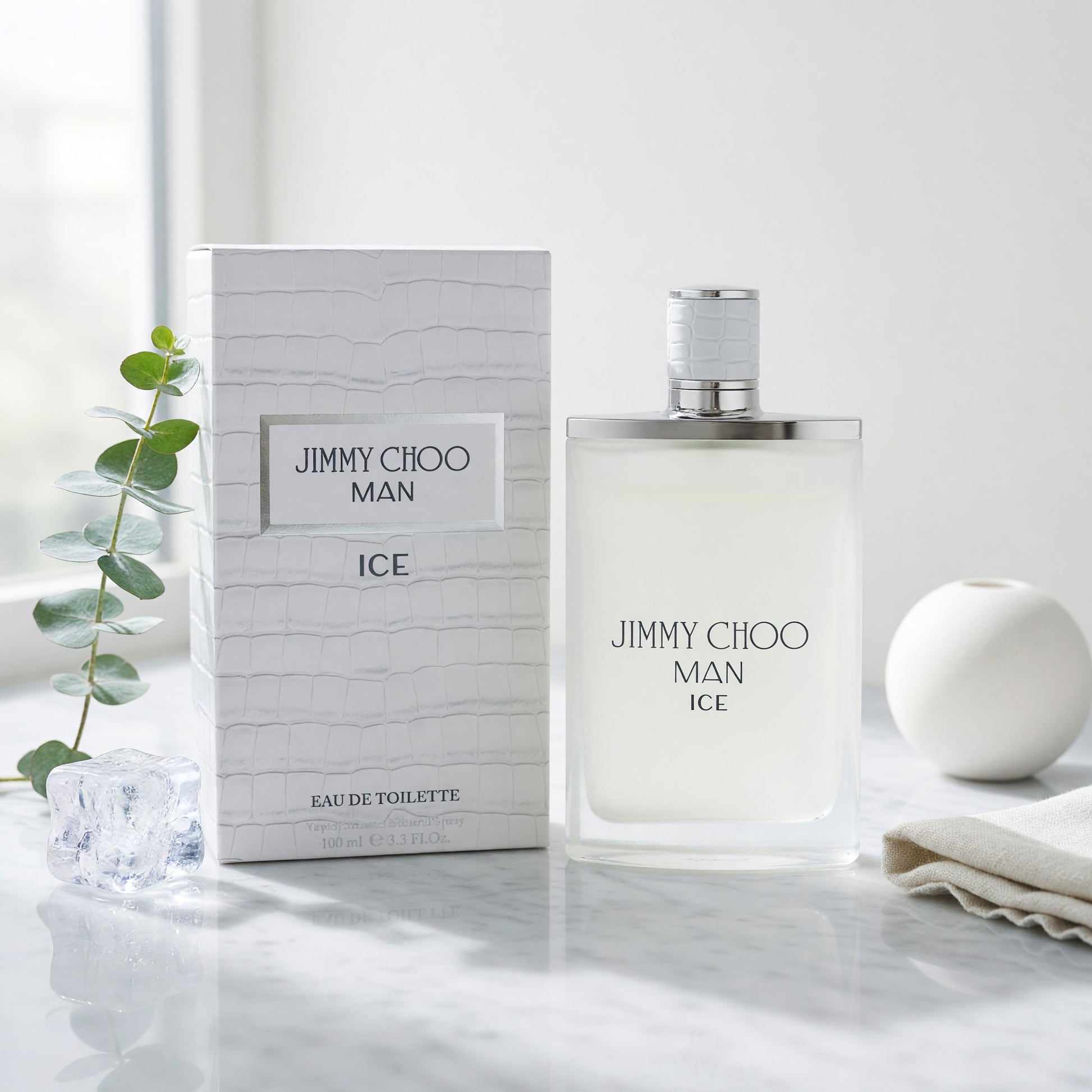 Jimmy Choo Man Ice by Jimmy Choo, 3.3 oz EDT Spray for Men