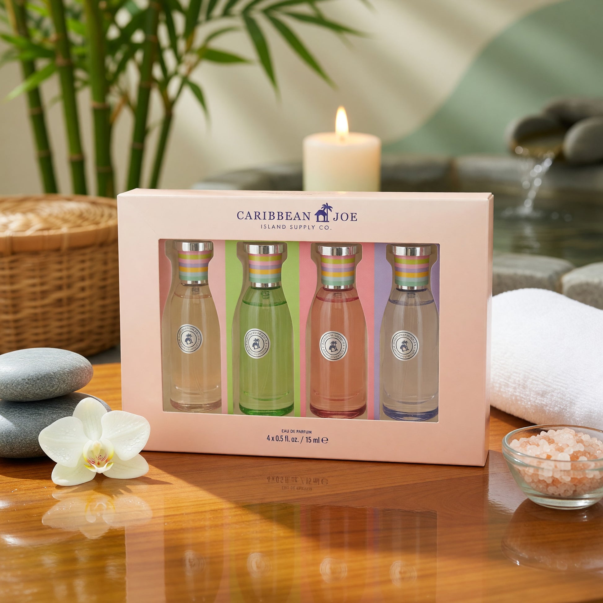 Caribbean Joe by Caribbean Joe, 4 Piece Gift Set for Women 