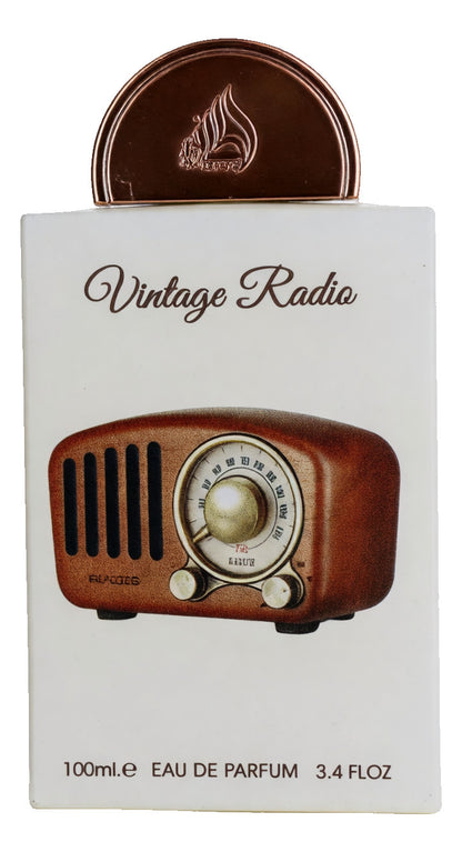 Vintage Radio by Lattafa, 3.4 oz EDP Spray for Unisex