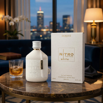  Nitro White by Dumont, 3.4 oz EDP Spray for Men 