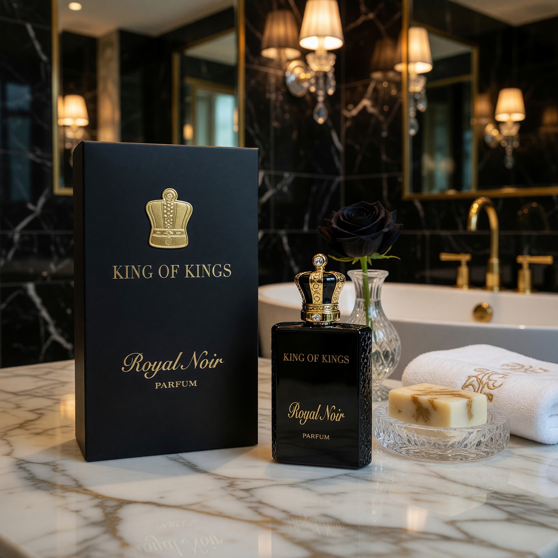 Royal Noir by King of Kings, 3.4 oz Parfum Spray for Unisex