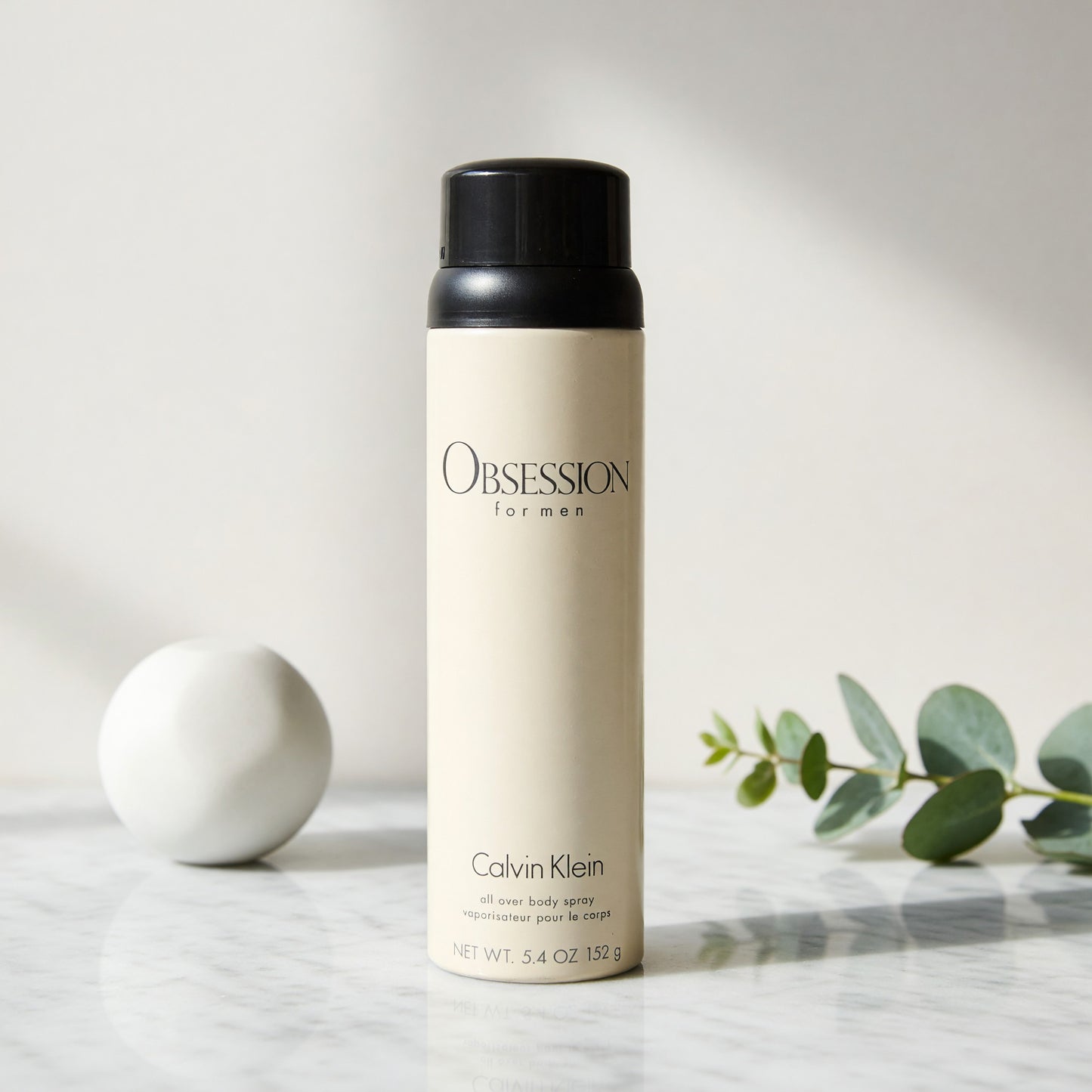 Obsession by Calvin Klein, 5.4 oz All Over Body Spray for Men