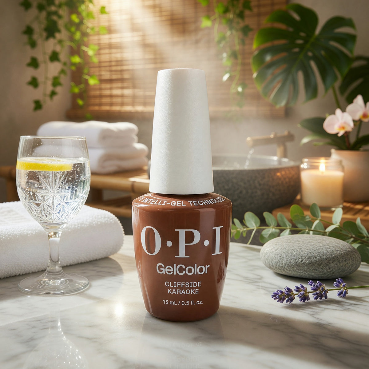 OPI Gel Nail Polish by OPI, 0.5 oz Gel Color - Cliffside Karaoke - Cliffside Karaoke