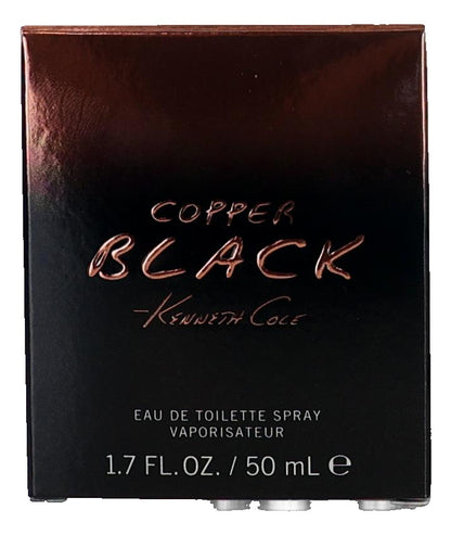 Copper Black by Kenneth Cole, 1.7 oz EDT Spray for Men