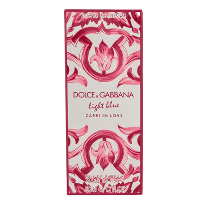 Light Blue Capri In Love Rosa by Dolce & Gabbana, 1.7oz EDP Spray women 