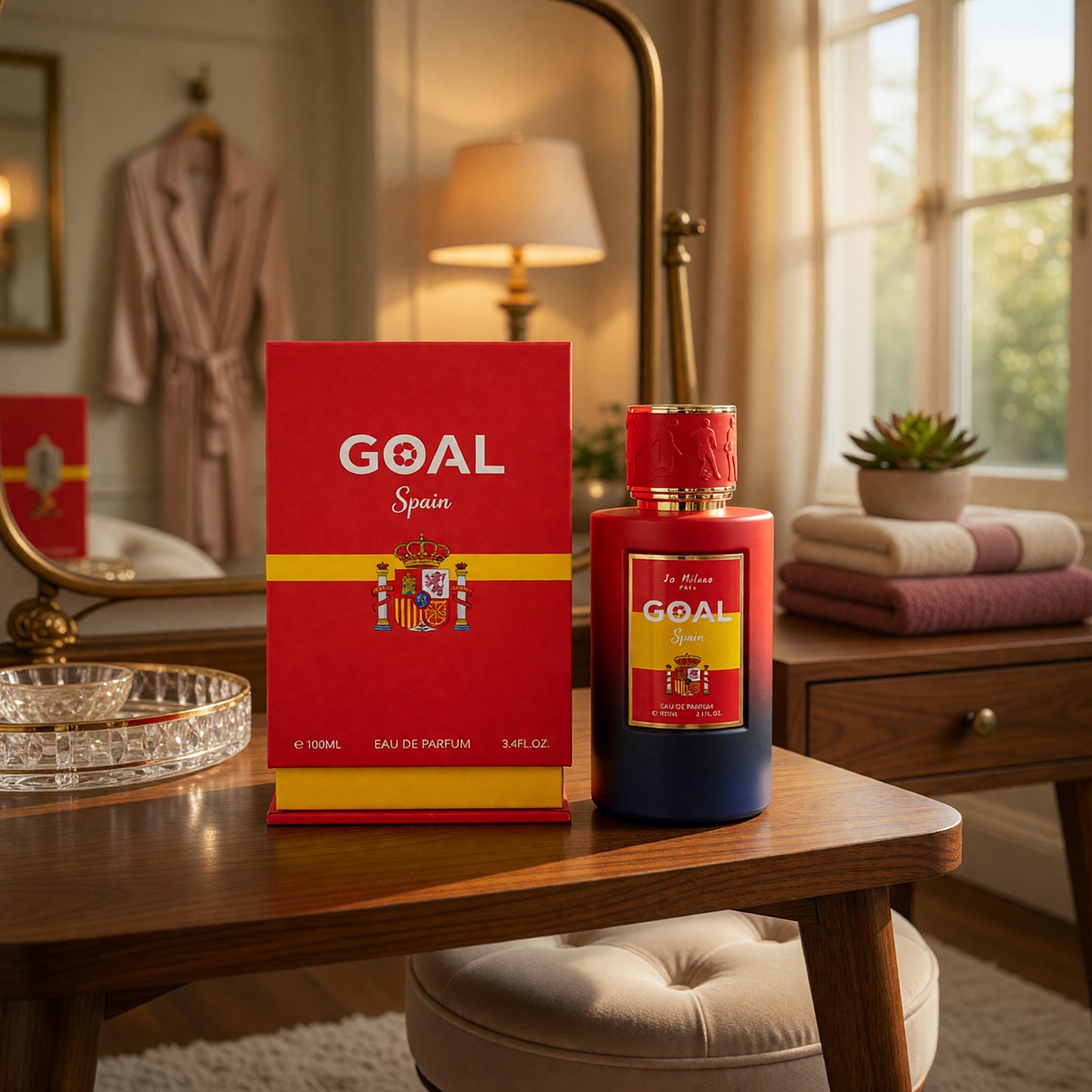 Goal Spain by Jo Milano, 3.4 oz EDP Spray for Unisex