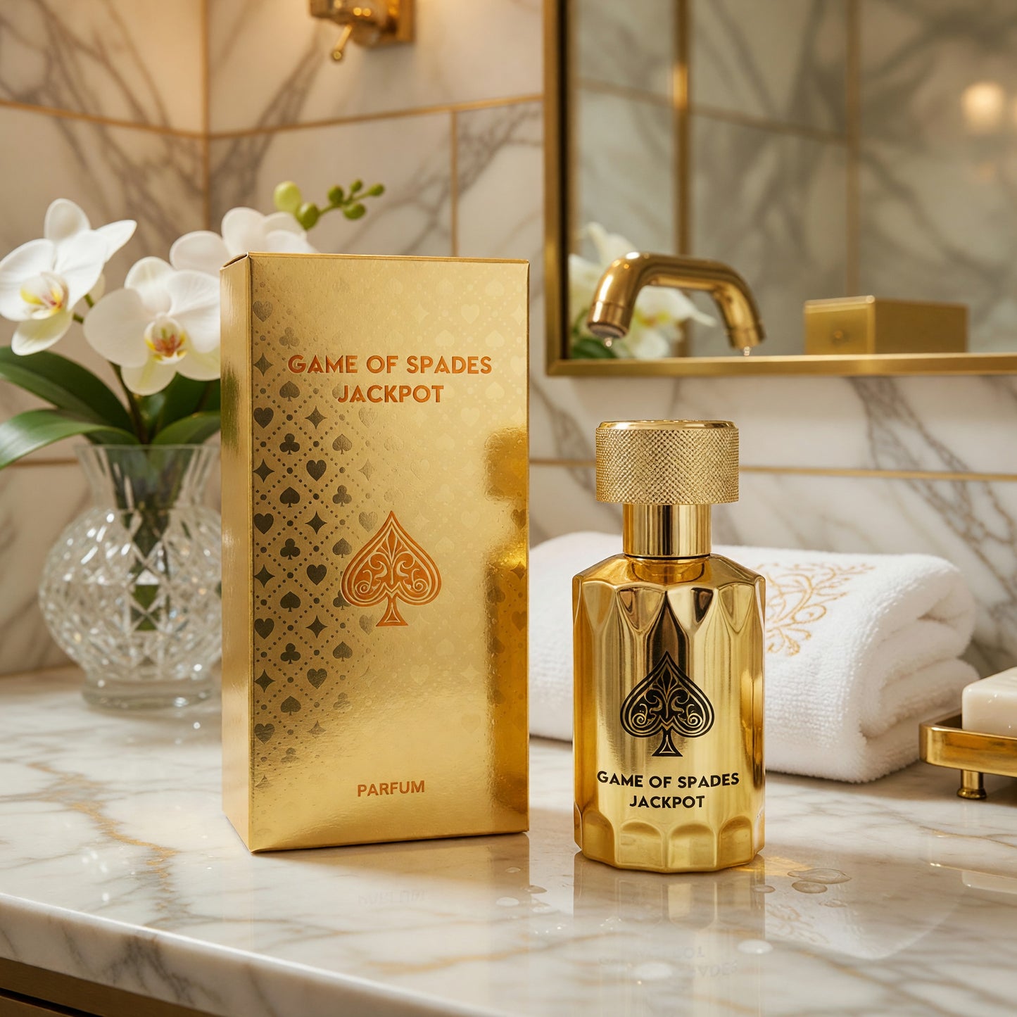 Game of Spades Jackpot by Jo Milano, 1.0 oz Parfum Spray for Unisex