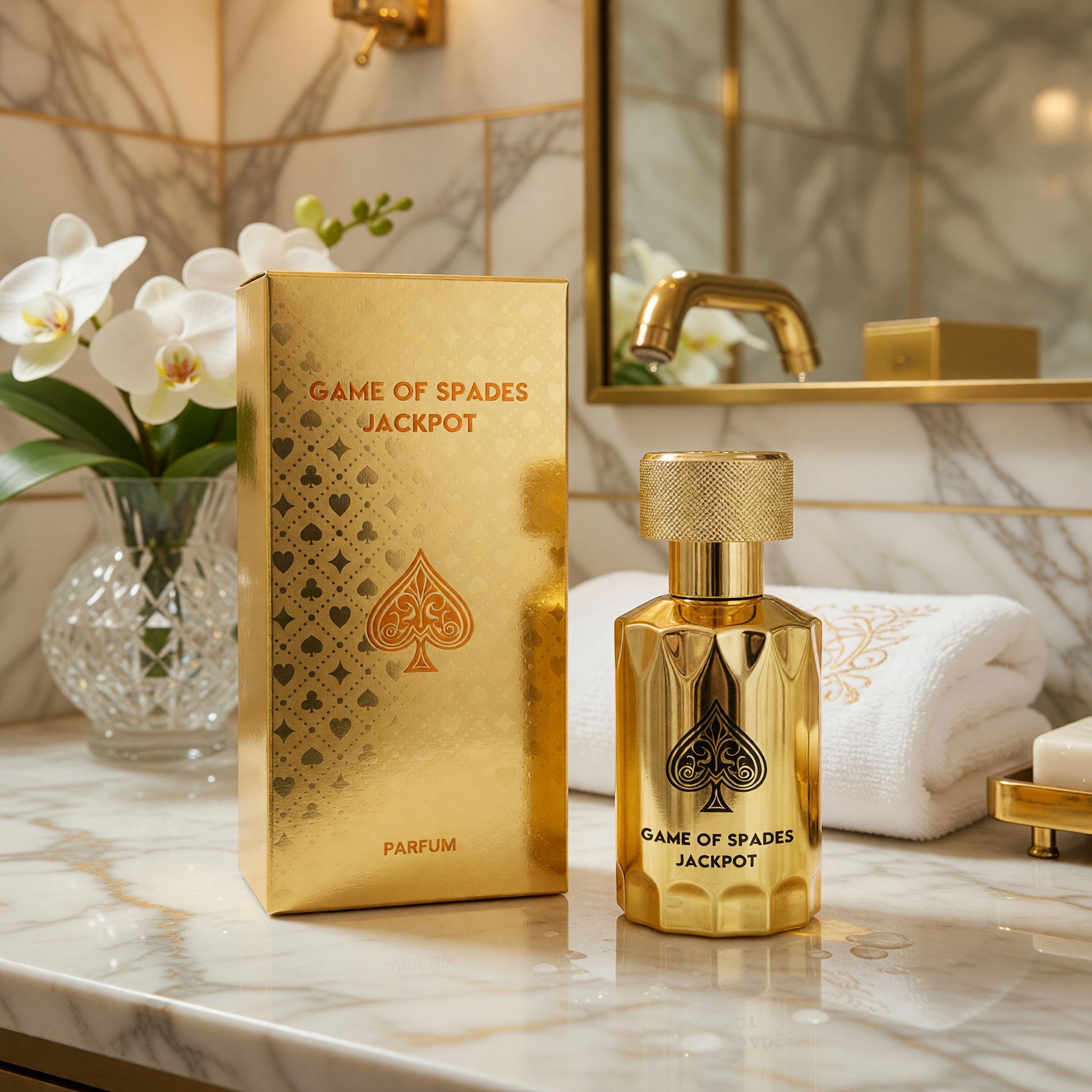 Game of Spades Jackpot by Jo Milano, 1.0 oz Parfum Spray for Unisex