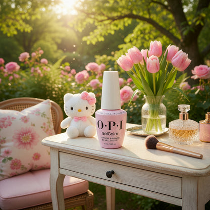 OPI Gel Nail Polish by OPI, 0.5oz Gel Color - Let's Be Friends! By Hello Kitty - Let's Be Friends! By Hello Kitty