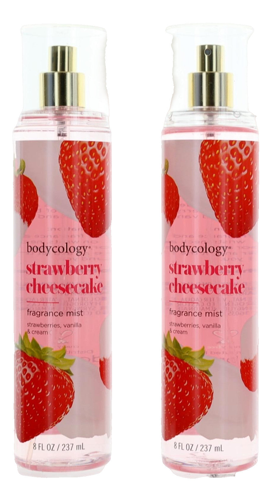 Strawberry Cheesecake by Bodycology, 4 Pack 8oz Fragrance Mist women