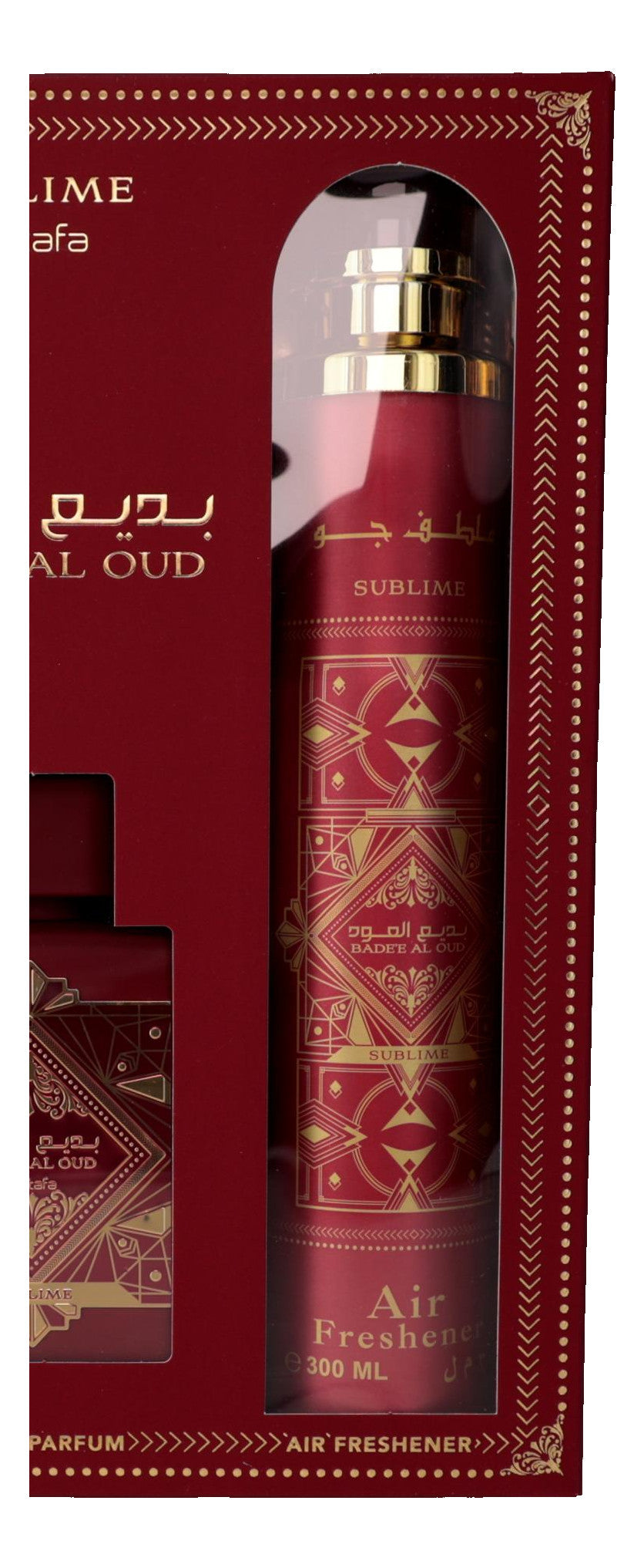 Bad'e Al Oud Sublime by Lattafa, 3 Piece Gift Set for Unisex