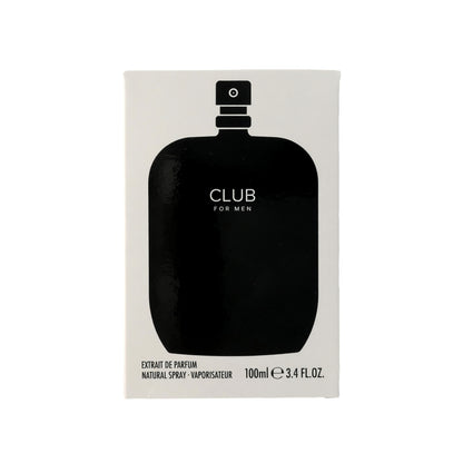 Club by Fragrance One, 3.4 oz Extrait De Parfum Spray for Men