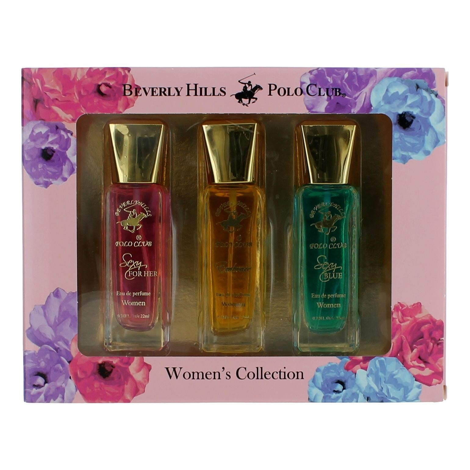 BHPC Woman's Collection, 3 Piece Variety Set women with Embrace