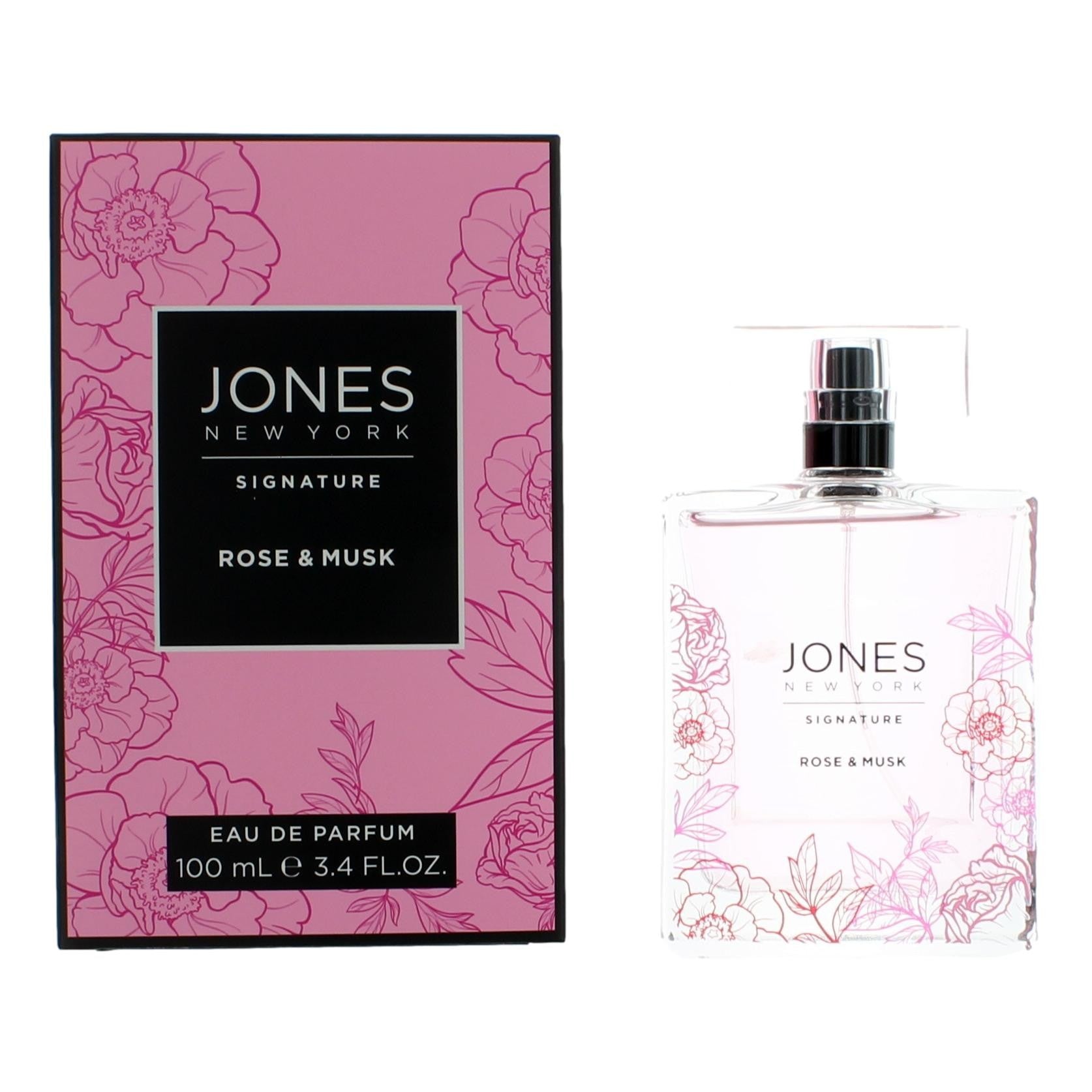 Rose & Musk by Jones New York, 3.4 oz EDP Spray for Women