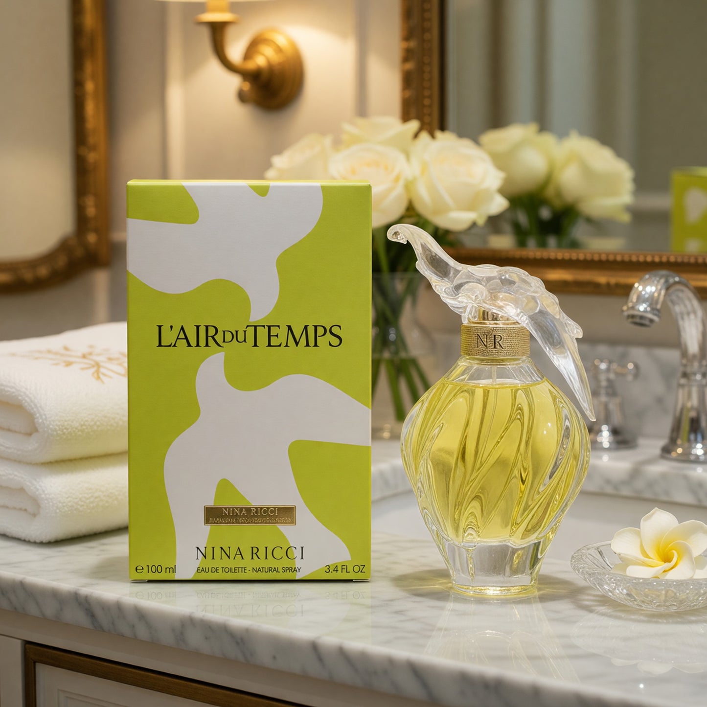 L'air du Temps by Nina Ricci, 3.4 oz EDT Spray for Women