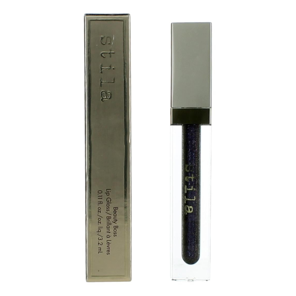Stila Beauty Boss by Stila Beauty, 0.11 oz Lip Gloss - In the Black - In the Black