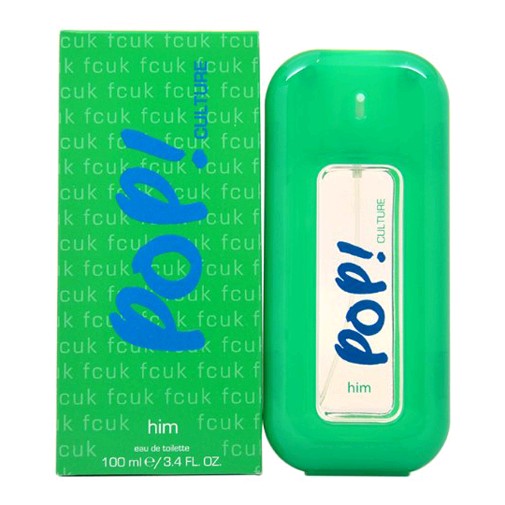 FCUK Pop Culture by French Connection, 3.4 oz EDT Spray for Men