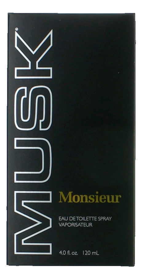 Monsieur Musk by Dana, 4 oz EDT Spray for Men