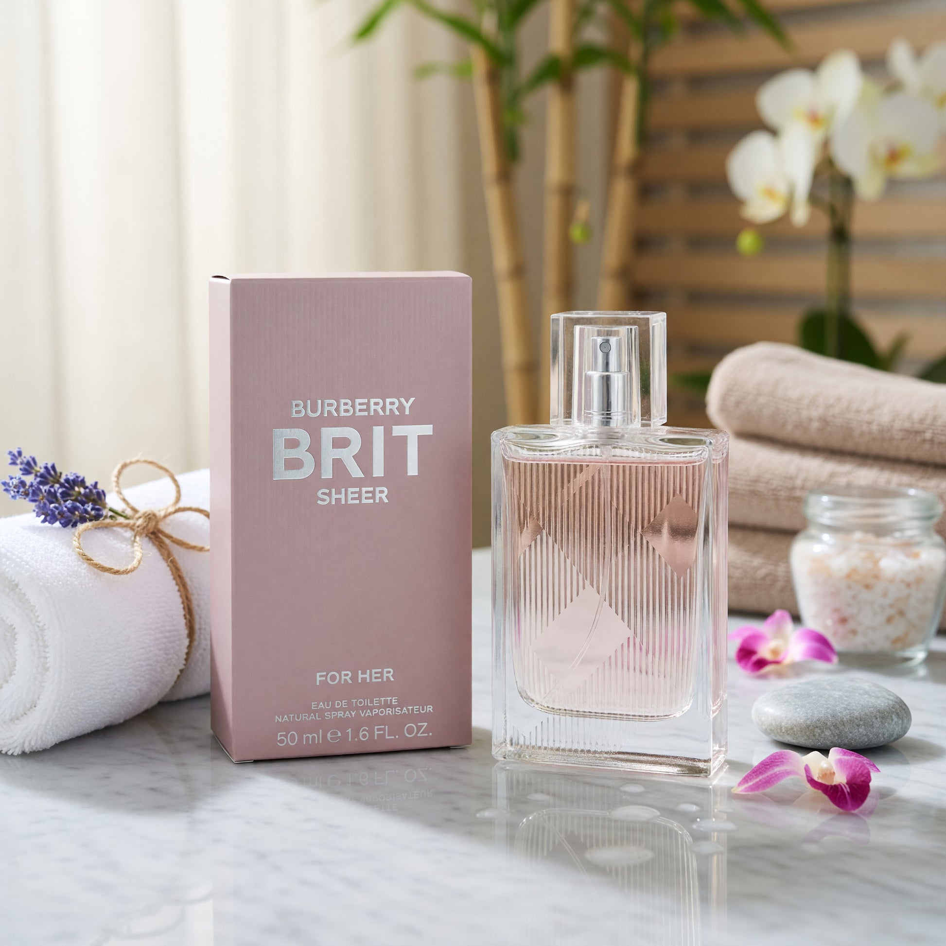 Brit Sheer by Burberry, 1.6 oz EDT Spray for Women