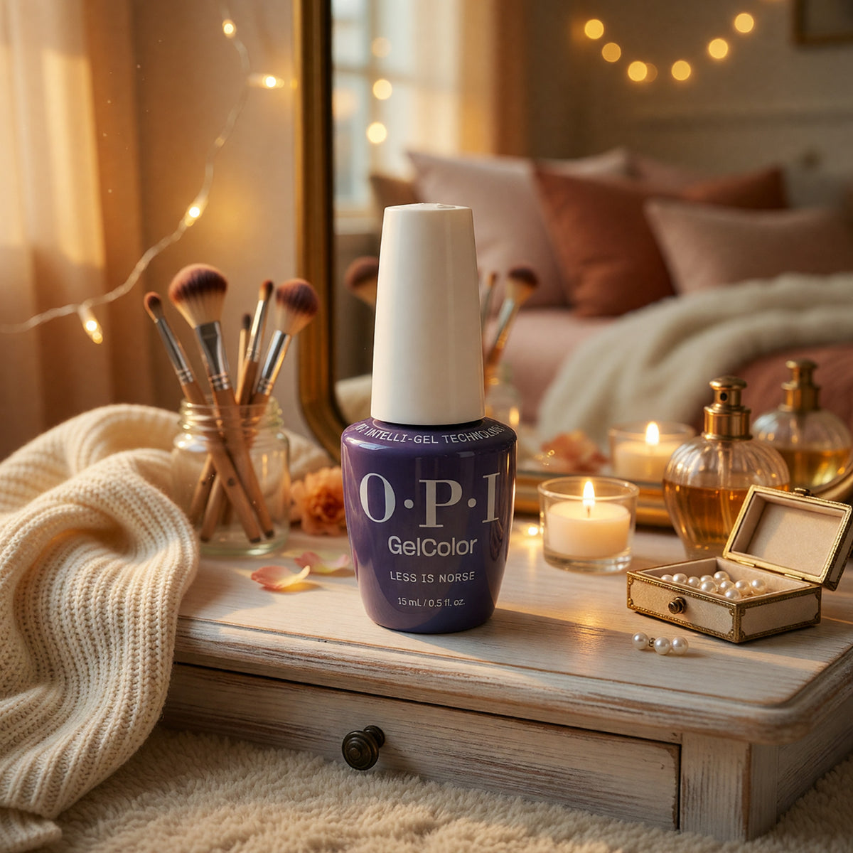 OPI Gel Nail Polish by OPI, 0.5 oz Gel Color - Less Is Norse - Less Is Norse