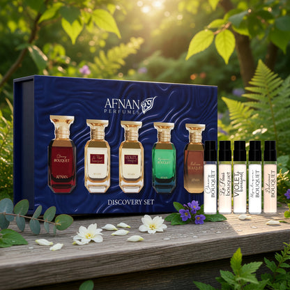 Bouquet Series Discovery Kit by Afnan, 5 Piece Discovery Set for Women