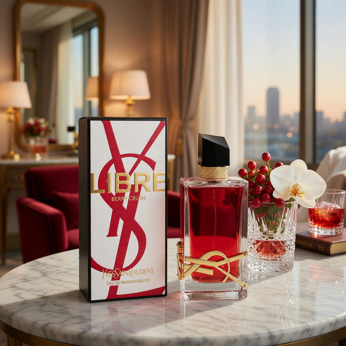 Ysl Libre Berry Crush by Yves Saint Laurent, 3 oz EDP Spray for Women